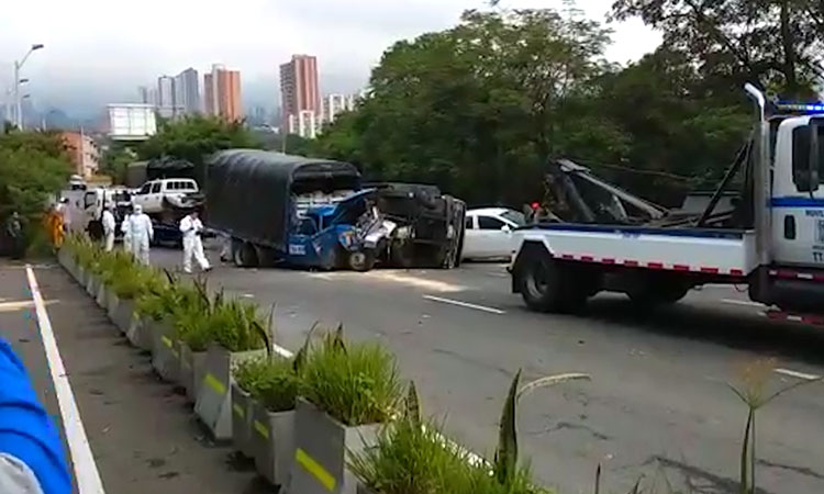 Accidente en Medellín