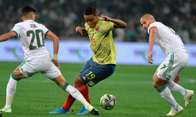 Colombia goleada Argelia