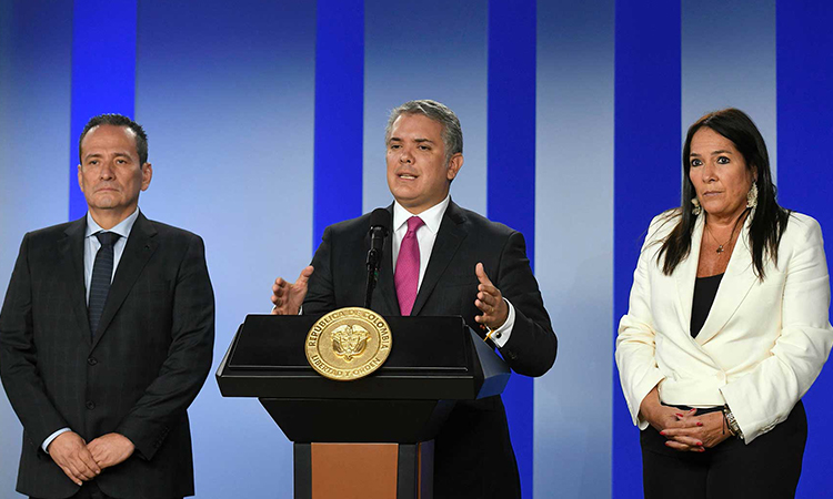 Duque busca prorrogar la Ley de Víctimas