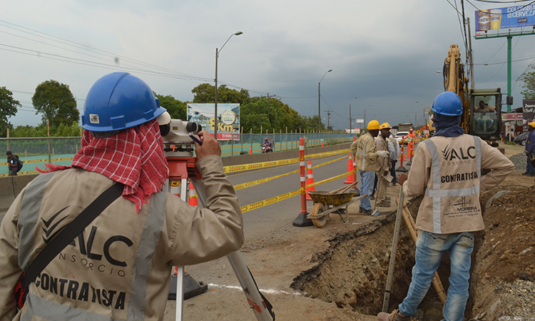 Obras en el sur