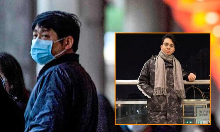 Colombiano decidió quedarse en China