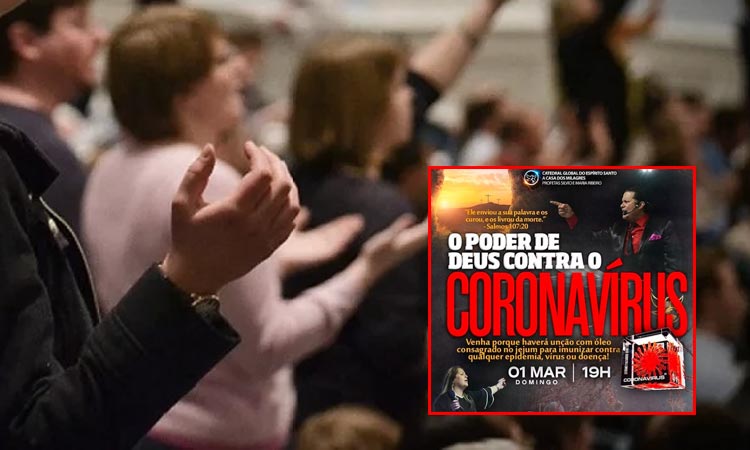 Iglesia brasileña promete proteger a sus fieles del coronavirus con aceites