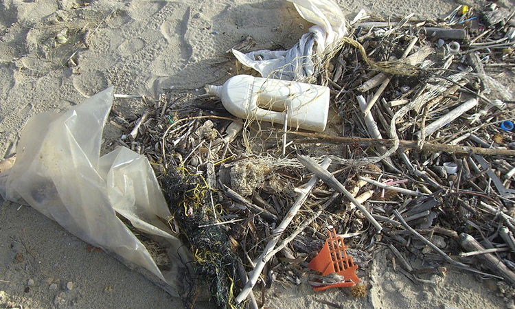 Plástico de Japón llega a playas del Pacífico colombiano