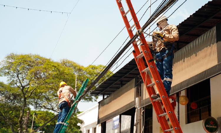 Emcali adecúa redes eléctricas en Parque del Perro