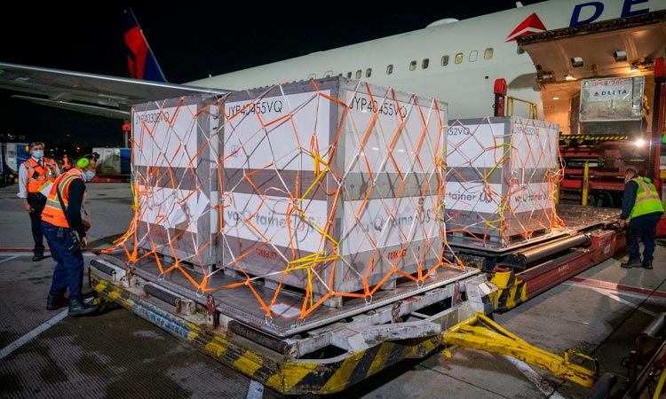 Colombia recibió 689.220 dosis de vacunas de Moderna