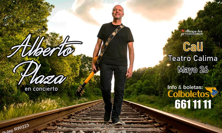 Alberto Plaza vuelve a Cali con su gira 35 años