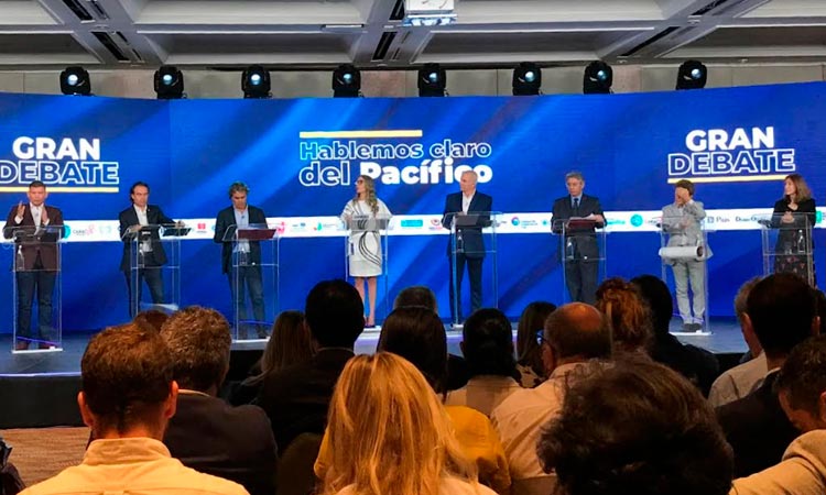 Candidatos presidenciales le apuestan al Pacífico
