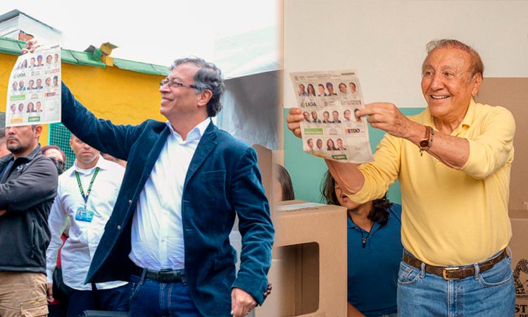 presidenciales 2022 Petro Rodolfo segunda vuelta