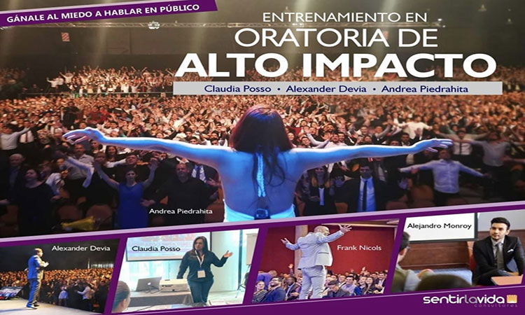 ¿Quieres adquirir la habilidad de la oratoria de alto impacto?