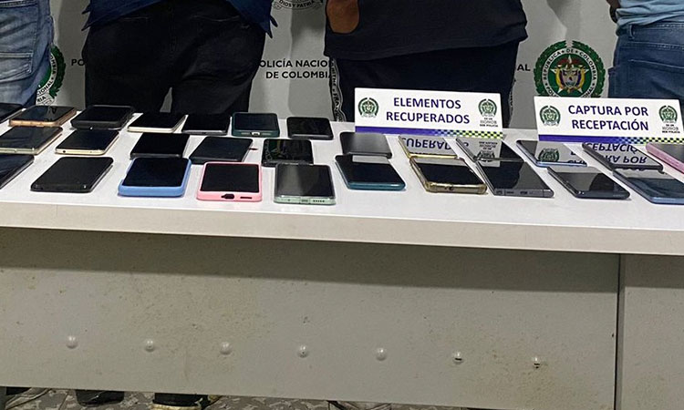 Cayó banda que llegó a Cali a robar celulares en la Feria