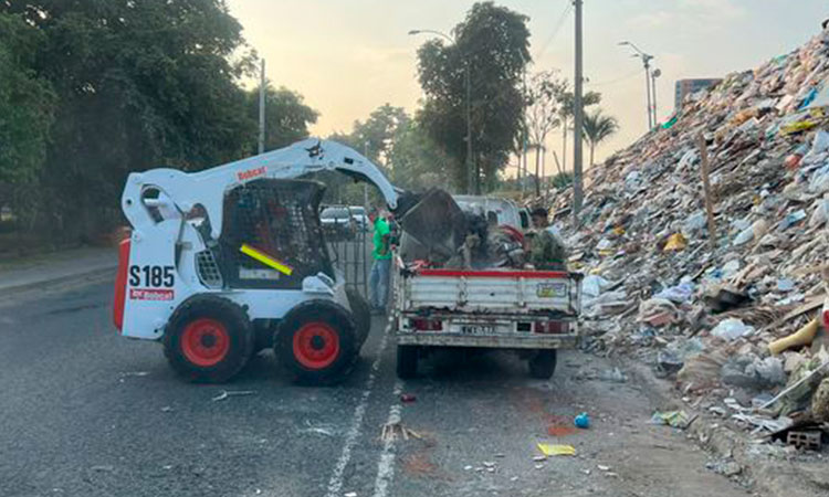 Escombrera de la 50 en Cali tendrá jornadas de limpieza por parte de la Alcaldía