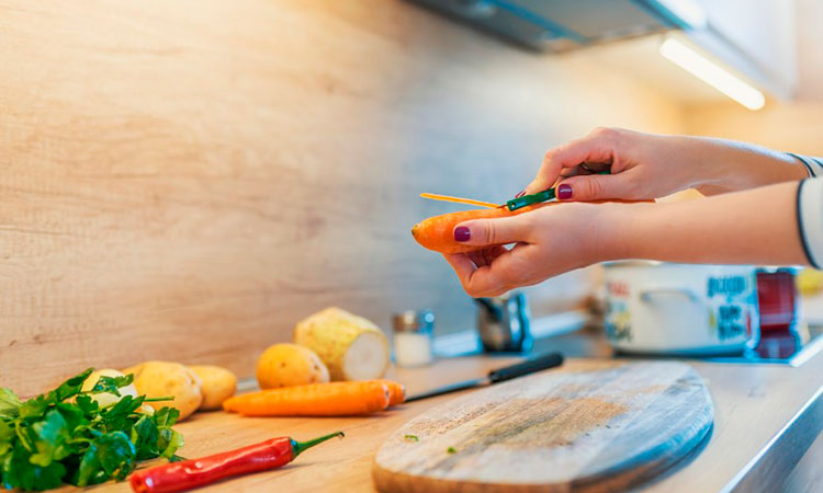 Diferentes tipos de verduras