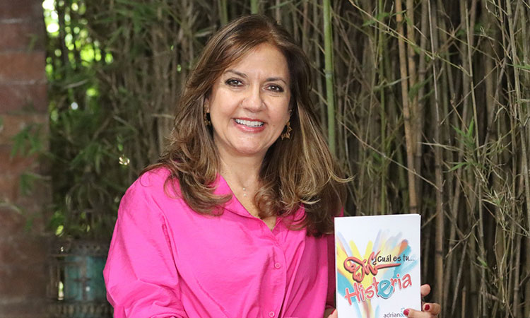 Adriana Cruz lanza su cuarto libro titulado ‘¿Cuál es tu histeria?’