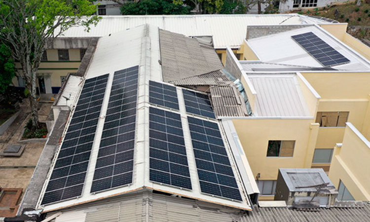 La Secretaría de Salud instaló nueva infraestructura de energía solar