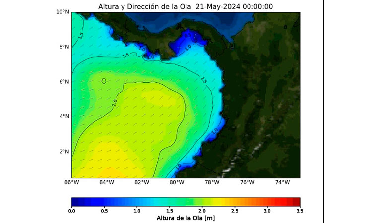 Alertan por marejadas en el Pacífico