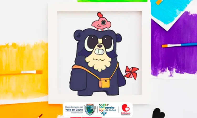 Biblioteca Departamental ya tiene su mascota
