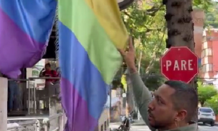Denuncian daños a la bandera LGBTIQ+ de CaliDiversidad