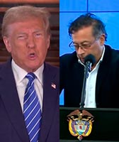 Donal Trump y Gustavo Petro. ¿Qué dice Ventana de la crisis exprés?...