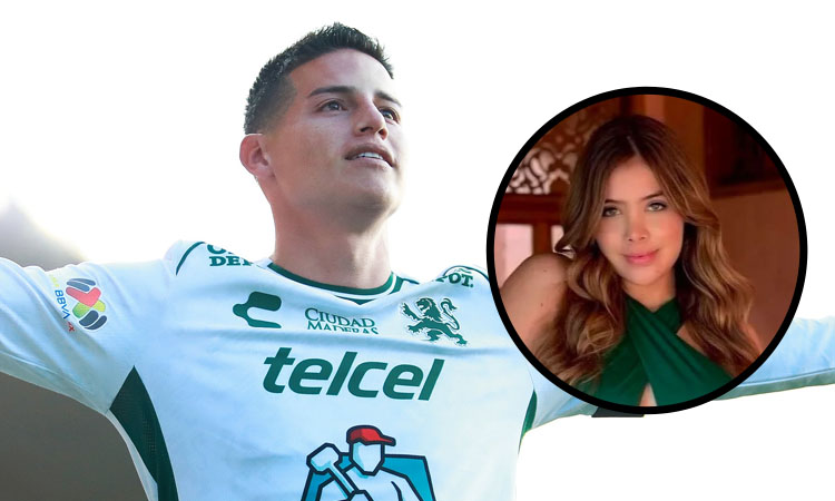 Nueva novia James Rodríguez