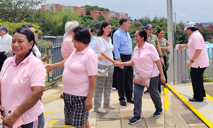 Más de 15 clubes del país recorrieron proyectos sociales de la Fundación Club Campestre