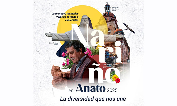 Nariño se prepara para brillar en la Vitrina Turística Anato 2025