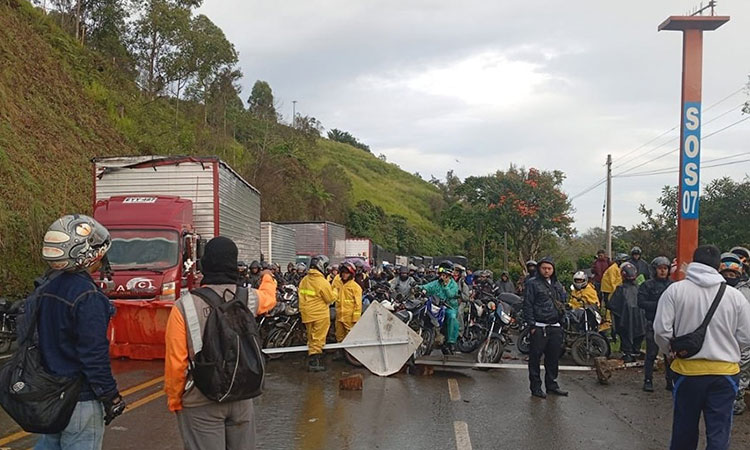 El bloqueo de Popayán, una extorsión con calendario en mano