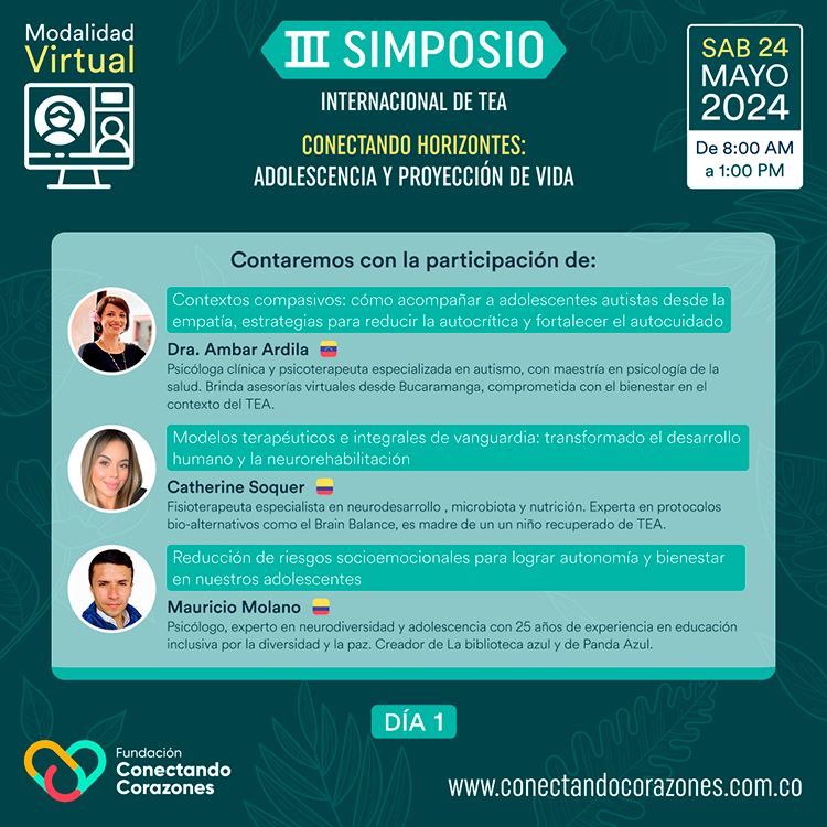 Conectando Corazones lanza simposio sobre autismo