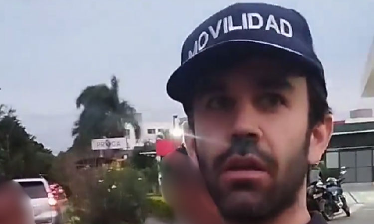 Tensión en Cali: nuevamente veedores ciudadanos enfrentan al secretario de Movilidad operativo vial