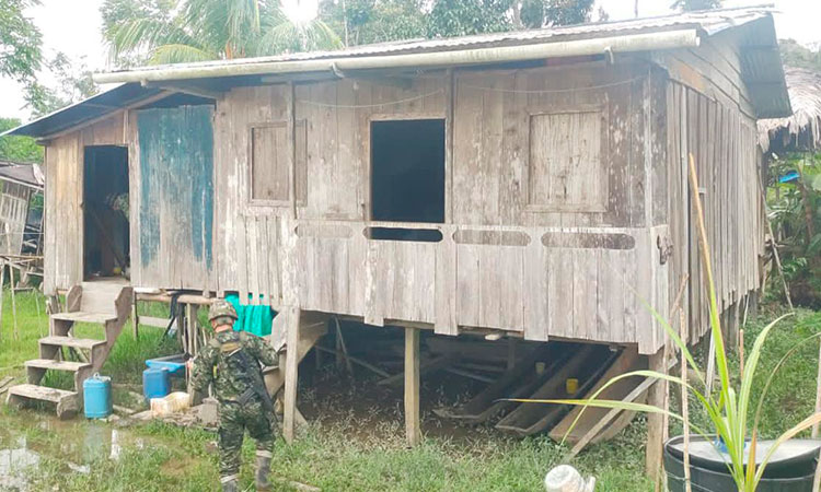 Incautan armamento ilegal en Pacífico colombiano
