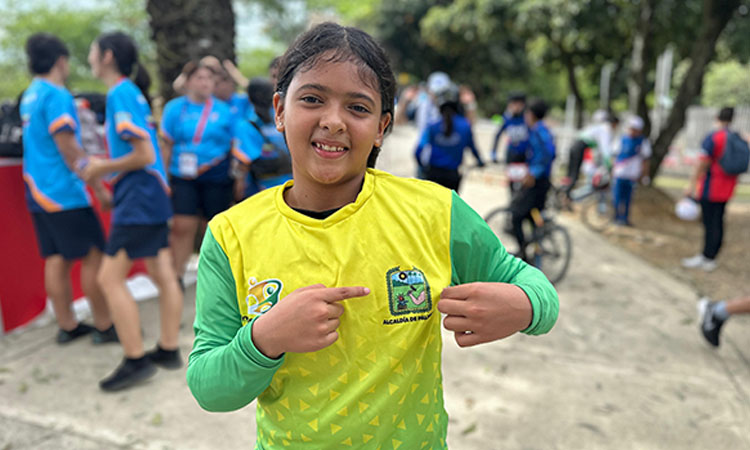 Isabella Taborda Caro gana medalla de plata en BMX