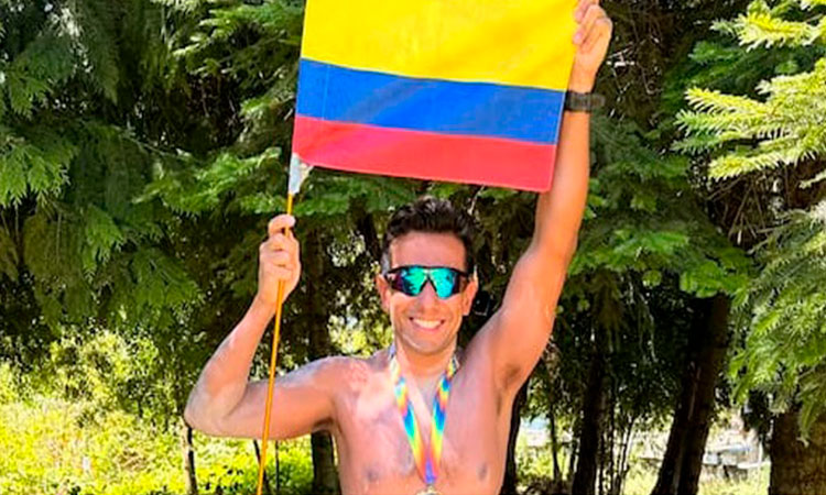 Jorge Iván del Valle logra histórico logro en aguas abiertas