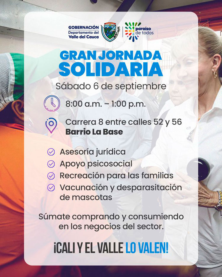 Unidos por la reconstrucción: jornada de ‘Compratón en Cali’ para ayudar a más de 250 familias impactadas por la explosión.