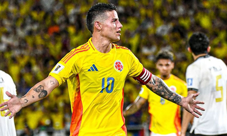 James Rodríguez es considerado el mejor futbolista colombiano de la historia