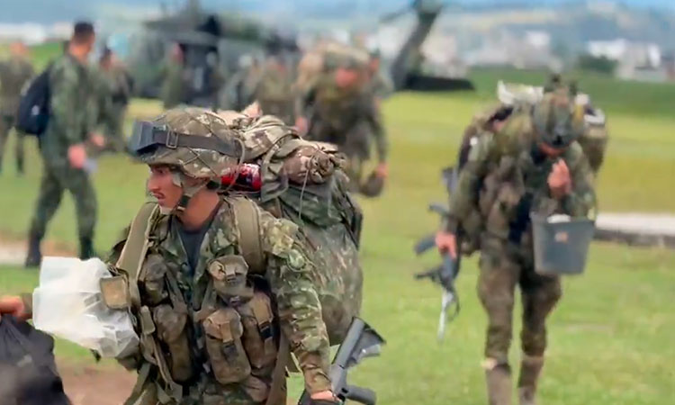 Liberan a los 45 soldados secuestrados en zona rural del Cauca