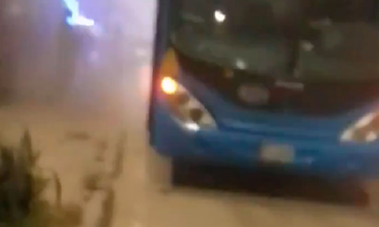 Metro Cali desmiente incendio en bus del MIO en Desepaz