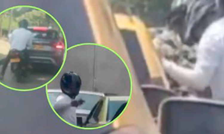 Robos en Cali: videos revelan a un hombre armado