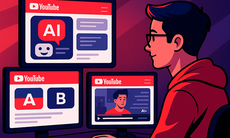 YouTube amplía el uso de inteligencia artificial para facilitar la creación de contenido