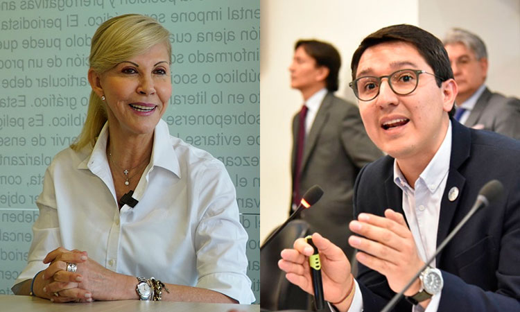 Dilian Francisca Toro dice que hay "hostigamiento sistemático" de Duvalier Sánchez en su contra y anuncia acciones legales