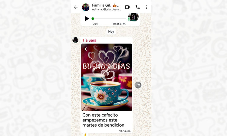 Manual para sobrevivir al grupo de WhatsApp familiar