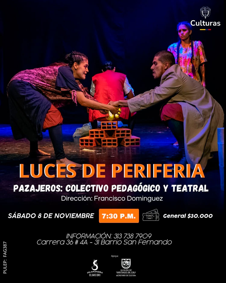 Pazajeros Teatro: siete años llevando escena y memoria a las laderas de Cali