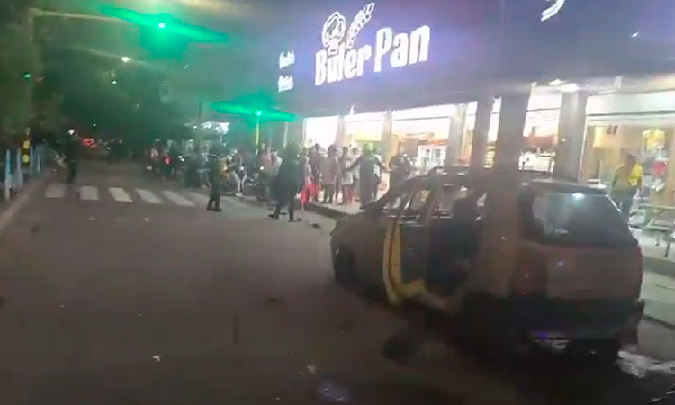 Explosión en el oriente de Cali dejó dos civiles lesionados