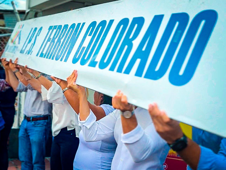 La IPS Terrón Colorado tendrá moderna infraestructura tras inicio de obras en la ladera