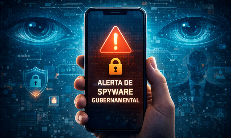 ¿Has recibido una alerta de spyware gubernamental en tu teléfono? Así es como debes actuar