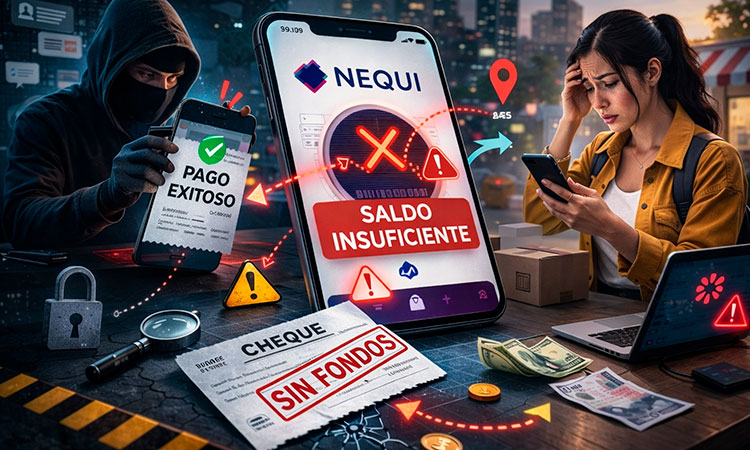 Cuidado, aumentan estafas con ‘cheque sin fondos’ y ‘falso Nequi’
