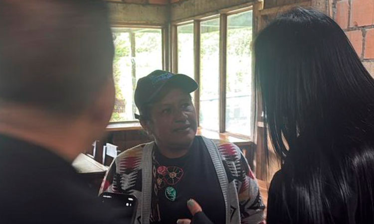 Encuentran a la senadora Aida Quilcué y su equipo de seguridad después de su presunto secuestro en la vía Inzá-Totoró en el Cauca