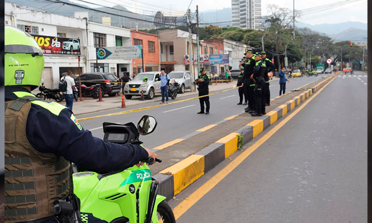 Sicarios asesinan a un hombre frente a compraventa en la Av. Vásquez Cobo en Cali