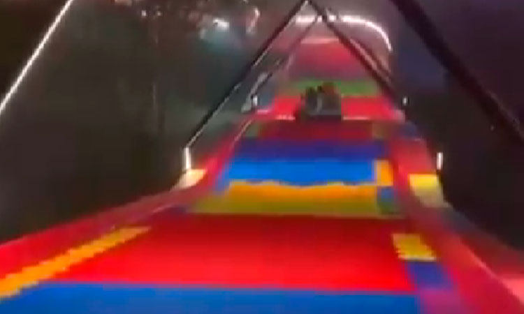 Impactante video: Mujer murió al lanzarse en tobogán extremo en Chinácota