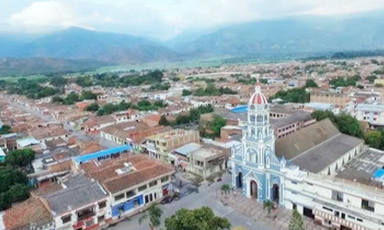 Pradera afectada por intensas lluvias