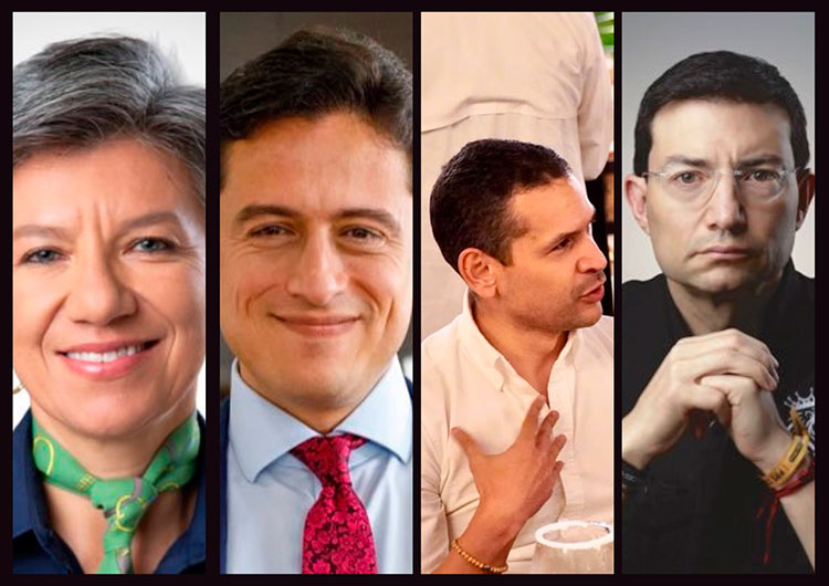 Vea quiénes son las fórmulas de los candidatos presidenciales