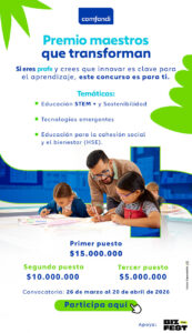 Comfandi abre convocatoria nacional del ‘Premio Maestros que Transforman’ para reconocer la innovación educativa en Colombia